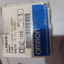 تایمر 8 پایه گرد امرن omron ژاپنی اصل صفحه دیجیتال H5CR gallery1