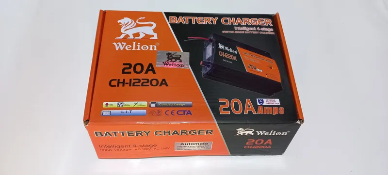شارژر 12 ولت  20 آمپر باتری هوشمند اتومات ویلیون welion gallery1