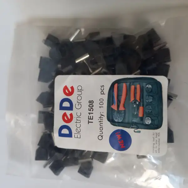 سرسیم دوبل استوانه ای 0.75 بسته 100 عددی مدل TE1508