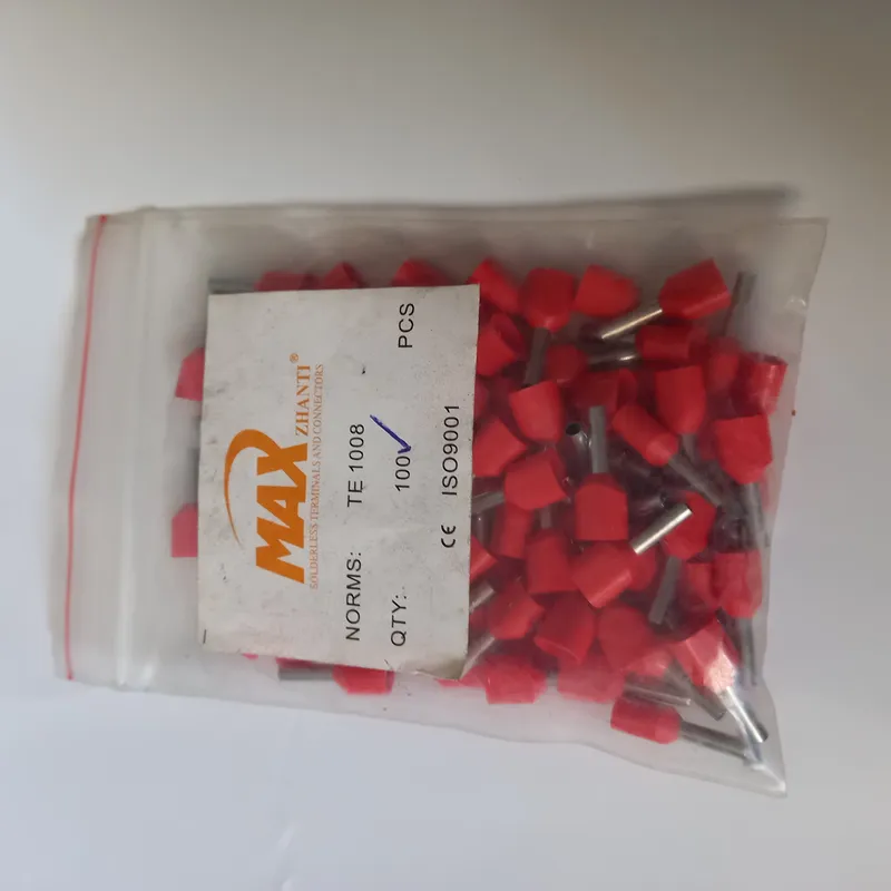 سرسیم وایرشو استوانه ای دوبل سایز 1 بسته 100 عددی TE 1008 gallery0