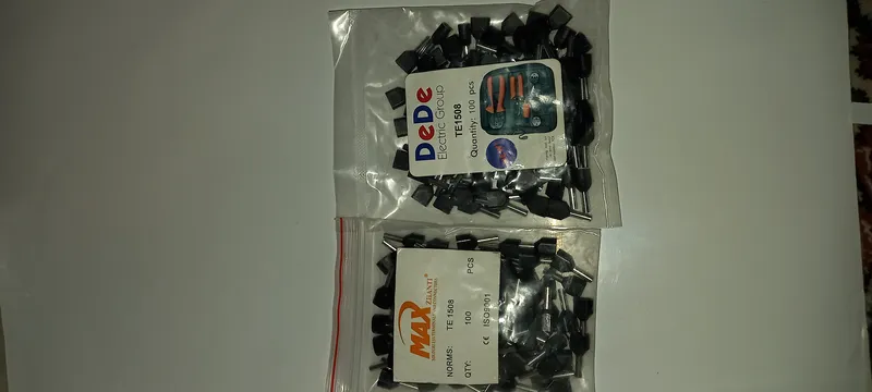 سرسیم دوبل استوانه ای  1.5 بسته 100 عددی مدل TE1508 gallery0