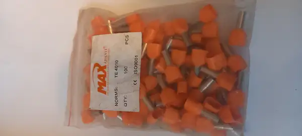 سرسیم وایرشو  دوبل استوانه ای 4 بسته 100 عددی مدل TE4010