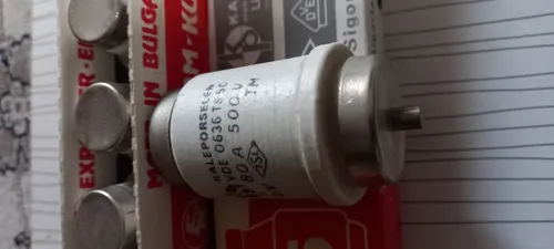 فیوز فشنگی تک فاز 80 آمپر جنس اعلا