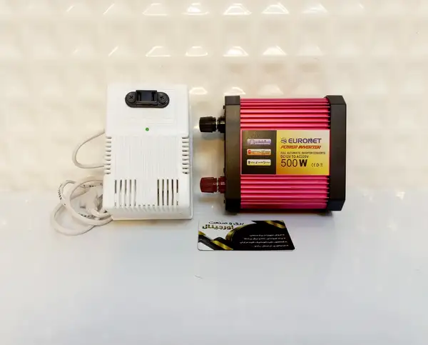 مبدل 12 به 220 و 110 ولت  توان 500 وات یورونت بخاری ژاپنی