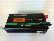 اینورتر شارژر تمام سینوسی (ups) ویلیون 2000 وات رنگ سیاه با شارژر 30 آمپر gallery3