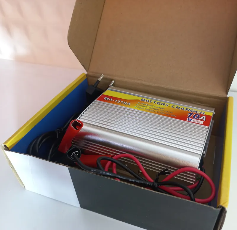 شارژر باتری 12 ولت  اتوماتیک 10 آمپر دارای قطع کن MA -1210 gallery3