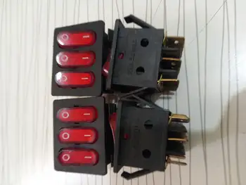 کلید راکر چراغدار مناسب بخاری برقی 16 آمپر