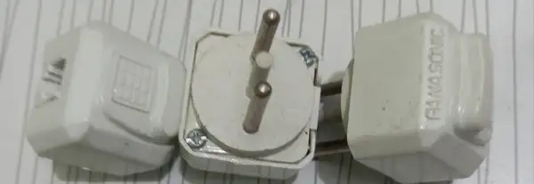 دوشاخه تلفن تک سوکت