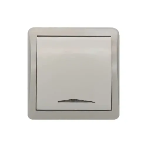 کلید تک پل روکار شهاب پارت الکتریک ( بسته 5 عددی)