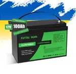 باتری 100آمپر 12 ولت لیتیوم فسفات آهن 100AH برند DATOU Boss thumb 1