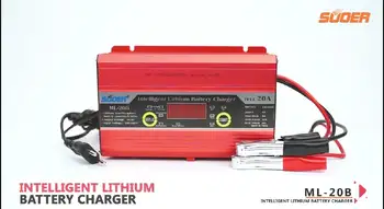 شارژر باتری لیتیوم فسفات آهن برند سوئر 20 آمپر دیجیتال